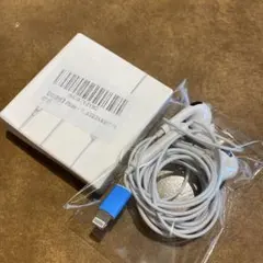 2025年新版iPhone Lightning接続 ホワイト有線イヤホン