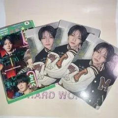 なにわ男子 HARD WORK 特典 西畑大吾 トレカ3枚