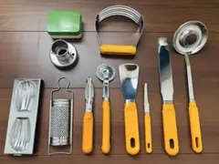 MON CHERE 製菓道具セット 10点 + マドレーヌ型のサムネイル
