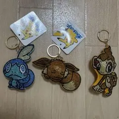 【1300→850円】ポケモン キーホルダーセット ビーズ装飾