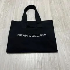 DEAN&DELUCA ワイングロサリーバッグ ブラック 黒 エコバッグ トート