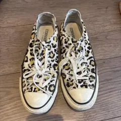 CONVERSE ヒョウ柄 スニーカー 23.5