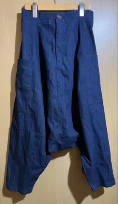 デニム サルエルパンツ