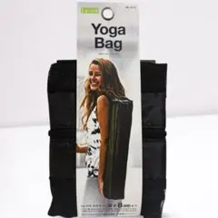La-VIE ヨガバッグ メッシュタイプ 黒 ヨガマットケース 3B-3173