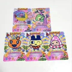 たまごっち にゅー！ごっちカード3 ノーマル 5枚セット まめっち くろ