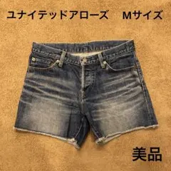 ユナイテッドアローズ　デニムショートパンツ　Mサイズ　美品のサムネイル