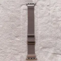 コンパチブル Applewatch バンド 交換用 メッシュ シルバー