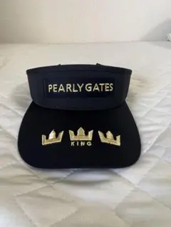 PEARLY GATES バイザー KING ERIKA 王冠マーク　タグ付き