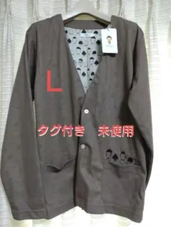 graniph ちびまる子ちゃん　カーディガン Lサイズ ブラウンのサムネイル