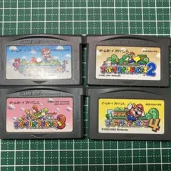 GBA ゲームソフト スーパーマリオアドバンス 1 2 3 4 まとめ売り
