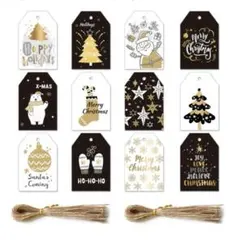 【新品未開封】クリスマス　ラッピング　ラベル　96枚入