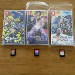Splatoon 3 薔薇と椿 オクトラ2 Switch ソフト 3本セット - メルカリ