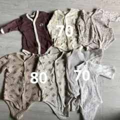 子供服　ベビー服　肌着70〜80