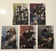 セブンイレブン刀剣乱舞クリアファイル A5 全5種