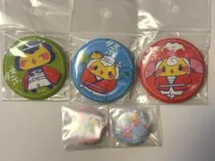 ジンギスカンのジンくん　缶バッジ 5個セット