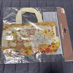 delightful Autum woods ダッフィーフレンズ 秋トートバッグ