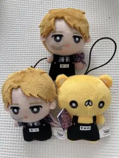 幼稚園WARS ちみっともぬい　2種類3個セット