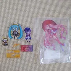 初音ミク　MEIKO　桜ミク　まとめ売り　アクリルスタンド