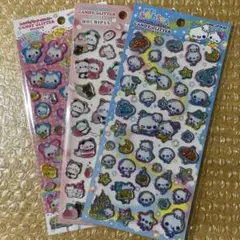 キャンディグリッターステッカー あわわちゃん ハッピーマーチ もちもちぱんだ