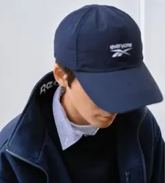 REEBOK everyone CLASSIC CAP ネイビー - メルカリ