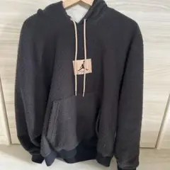 Jordan フリースパーカー ダークグレー
