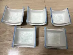 深川製磁 牡丹柄 小皿 5枚セット