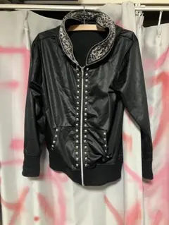 スタッズパーカー　00s archive y2k お兄系 平成　ダークコア