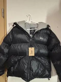 Stüssyダウンジャケットブラック袋付き