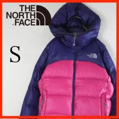 ★美品★THE NORTH FACE ダウンジャケット S 紫・ピンクのサムネイル