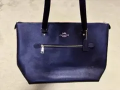 人気★COACH コーチ トートバッグ ブラック ゴールド A4のサムネイル
