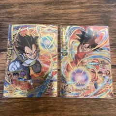 ドラゴンボールヒーローズ　hgd1-16 孫悟空　hgd1-20 ベジータ