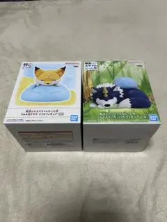 転生したらスライムだった件 リムル&ランガ　ソフビフィギュア　リムル&クマラ
