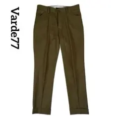 Varde77 バルデセブンティセブン タックテーパードパンツ