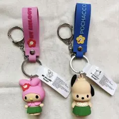 新品未使用【限定レア グアム・サイパン キティ ご当地 ストラップ ABC