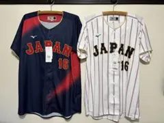 【新品・未使用】大谷翔平 ユニフォーム 2枚セット Oサイズのサムネイル