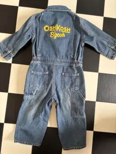 90s【美品】オシュコシュビゴッシュ/ダックカバーオール/ビッグサイズ