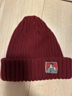 BEN DAVIS ワインレッド ニット帽