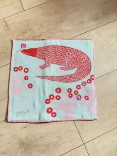 新品　moritaMiW 3重ガーゼハンカチ　コモドドラゴン