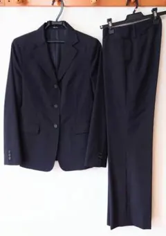 COMME CA ISMダークグレー パンツセットアップ