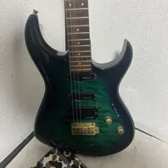 90s FERNANDES ギター GOTOHペグ装備 キルトメイプル柄グリーン - メルカリ