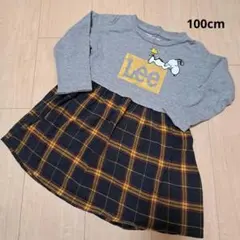 Lee スヌーピー ワンピース 100cm　リー