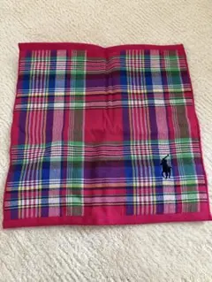 タオルハンカチ チェック柄