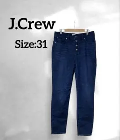 J.Crew濃紺 スリムフィットデニムボタンフライ　サイズ31のサムネイル