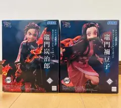 鬼滅の刃 XrossLink フィギュア 竈門炭治郎 竈門禰豆子 2種 - メルカリ