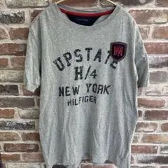 TOMMY HILFIGER ロゴTシャツ グレー Lのサムネイル