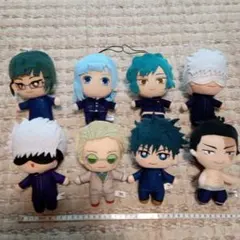 呪術廻戦ぬいぐるみ8点セット 約15cm