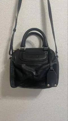 シーバイクロエ SEE BY CHLOE ブラックレザーショルダーバッグ
