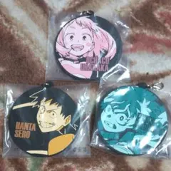 一番くじ 麗日お茶子、瀬呂範太  、緑谷出久ラバーチャーム