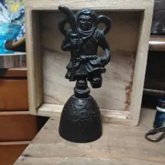 金属製人形型装飾ベル　弁慶