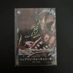 PSA10 ワンピースカード トップマン・ウォーキュリー聖 SR パラレル
